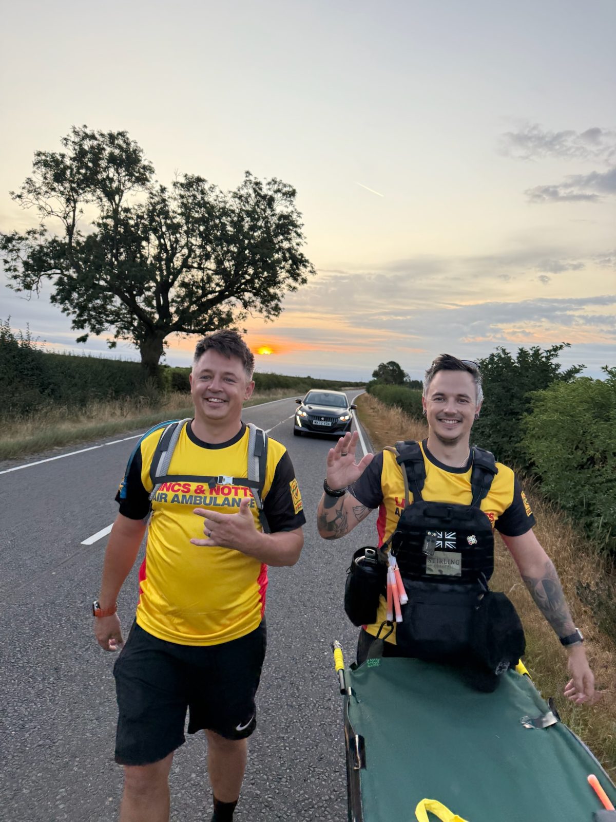Setting off at first light