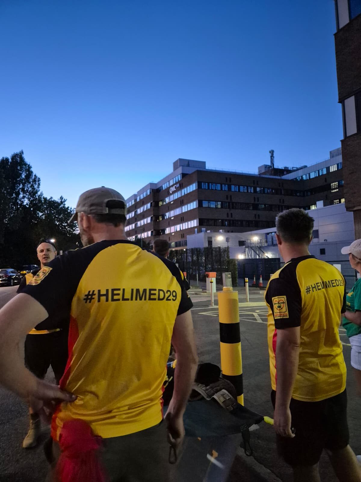 Made it to Queen's Medical Centre